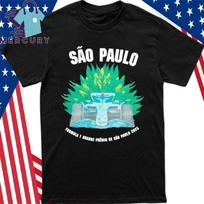 F1 Sao Paulo Brazil 2025 Shirt Unisex T-Shirt XXL blue