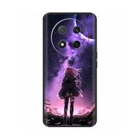 For Honor Magic7 Lite dėklas Šaunus animacinis TPU minkšto silikono Fundas For Honor X9C Honor Magic 7 Lite 5G Apsauginis korpusas Galinis dangtelis Honor X9C 5G blue