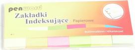 Rodyklės skirtukai 20x50mm 6x40vnt popieriaus - Penword