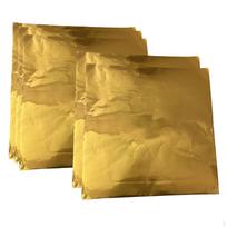 10 vnt. aliuminio reljefinės plokštės kūrybai, universalūs meno lapai, metalinis popierius 5 Pieces brown