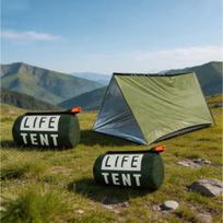 Reflective Thermal Survival Bivy Tent Mountaineering Hiking Emergency Safety Kit