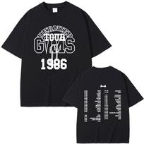 Rapper Gims Dernier Tour Tshirt LES DERNIERES VOLONTES DE MOZART Merch Streetwear Unisex Women Hip Hop Fashion Pop Music T Shirts 3XL black