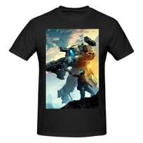 Funny Titanfall 2 Game Hd Mobile Wallpaper Unisexs Printed Tshirt Unisex T Shirtoversizet XL gray