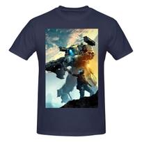 Funny Titanfall 2 Game Hd Mobile Wallpaper Unisexs Printed Tshirt Unisex T Shirtoversizet 4XL gray
