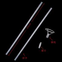 70cm Transparent Bubble Balloon Stick PVC Rods Balloons Holder Sticks with Cup Birthday Party Wedding Decoration Accessories Other gray
