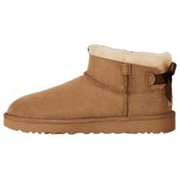 UGG Bailey Bow Waterproof Ultra Mini Comfortable Versatile Short Snow Boots Women boots Brown 1185491-CHE 39 brown
