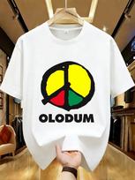 King of Pop Michael Jackson MJ OLODUM Same Men Women Gothic Classic T Shirts Pure Cotton Short S black