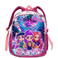 Vaikų Kpop Demono Medžiotojo Vienas Kostiumas Mergaitėms Rožinis/Raudonas 12-inch Pink Bag