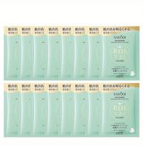 16pcs Japanese Niacinamide Masks with 99% Niacinamide Brighten Hydrate Nourish Soften Skin for Dullness and Enlarged Pores Travel Gift 16 Pieces white