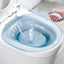 Sėdima vonelė hemorojui ir pogimdyminei priežiūrai: Unisex Raminantis baseinėlis white