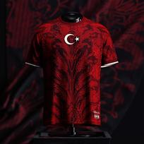 Turkija Mėnulis Žvaigždės Paveldėjimo Džersis Vyriški Moteriški Sportiniai Greitai Džiūstantys Kvėpuojantys Marškinėliai Futbolo Treniruočių Džersiai Gerbėjams 2026 M black