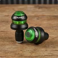 Cycle HandlebarEnd Plug Warning Light Compact Handlebar with USBC Charging Lightweight juoda