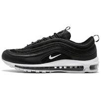 Nike Air Max 97 žemi kasdieniai bėgimo bateliai Unisex Juodi Balti 921826-001 40