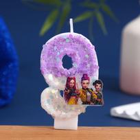 K-Pop Singing Girl 3D Number Birthday Candles Themed Digital Cake Topper Decoration Cake Decor For Kids Party Supplies 1Pcs