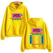 Harry Styles Together Together Tour 2027 Double Sided Print Hoodies Men Women Loose Sweatshirts Pop Fan Gift Streetwear Pullovers L geltona