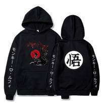 Dragonballs Goku, Perimeter Fleece Hoodie Print Sweater Anime Hoodie 3XL juoda