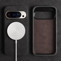 For Google Pixel 11 Pro XL Alcantara Magnetic Case with MagSafe Full Coverage Supercar Suede Leather Back Cover for Pixel 11 Pixel 11 Pro
