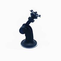 New telescopic rod robot car mobile phone holder dashboard suction cup navigation bracket black