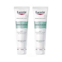Eucerin Dermo Purifier Deep Cleansing Foam 150g X 2 white