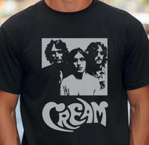 Cream T-Shirt English Rock Band on Premium Vintage Black Comfort Colors 1717 Tee S black