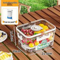 Bao Yue Portable Fresh-keeping Box for Camping, Picnic, and Food Storage black