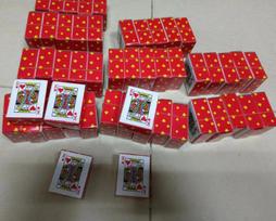 Mini Playing Cards: Fun Number Recognition & Nostalgic Toy for Kids and Adults brown