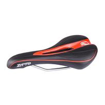 ZTTO Bicycle Saddle Wide Hollow Bike Racing Seats Mountain Road Bike Breathable Light Weight Bicycle Seats black