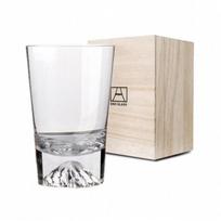 2/1Pcs Transparent Snow Mountain Cup Japanese Mount Fuji Whisky Glass Cup Breakfast Milk Drink Beer Wine Fruit Juice Cups Gift 1Pcs white