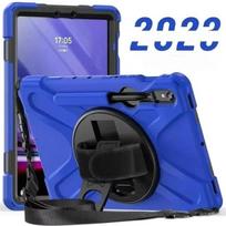 For Samsung Galaxy Tab S10FE S9FE 10.9' A9/A9+A11+ 11'S6 Lite S7 S8 S9 S10 Plus 12.4' Kids Stand Kickstand Handle Shockproof Cas Wrong model mėlyna