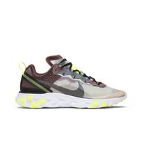 Nike React Element 87 'Desert Sand' (Unisex) Dykinio smėlio / Vėsiai pilkos-Dūminės alyvinės Bėgimo bateliai AQ1090 002 44.0 gray