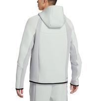 Nike Tech Vyrų Spalvų Blokų Užtrauktuku Užsegamas Vilnos Vėjo Striukė IF1326-034 M white