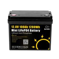 GoKwh 12.8V 100Ah LiFePO4 Baterija (Be Bluetooth), Energijos talpa 1280Wh