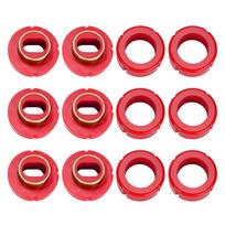 7-108 Body Cab Mount Bushing Kit Compatible With Chevy C10 C20 K10 K20 K30 81-1987 For GMC C1500 C2500 K1500 K2500 SFN209 raudona