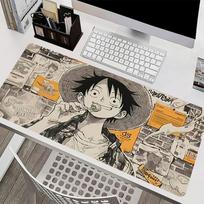 Hot Anime Mouse Pad Large Desk Mats Smooth Carpet Gaming Accessories OOne PPiece Luffy Extended Mousepads Game Laptop Desk Mat 800x300x2mm