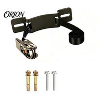 Adjustable Ratchet Strap Bracket Propane Tank Holder, Heavy Duty Steel Wall Mounted Gas Bottle Fixing Bracket, Outdoor Grill Stabilizer And 1pc
