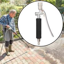 Aukšto slėgio plovimo pratęsimo lazda Greito jungimo priedai Pakeičia metalinį Daugiafunkcinis Galia 220mm gray