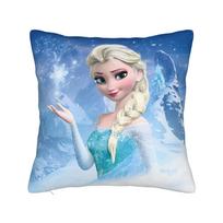 Elsa Frozen Pagalvės užvalkalas Spausdintas Poliesterio Pagalvės užvalkalas Dekoratyvinis Mesti pagalvę dėklas Namų Kvadratinis 40X40cm 30cmx30cm blue