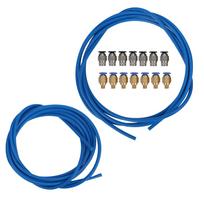3D Printer PTFE Tube PC4‑M6 PC4‑M10 Pneumatic Connectors for Creality Ender 3 blue