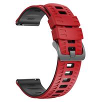 22mm Silicone Strap For HUAWEI Watch Band GT 6 5 4 pro 46mm Sports Wristband WATCH 5 4 3/GT6 5 4 3 2/GT3 SE/Buds Bracelet Correa 1PCS 22MM red