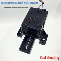 Compatible with Midea Washing Machines MB70-5026G & MB80-5026: Drain Valve & Motor Actuator PQD-707. black