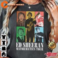 Ed Sheeran Concert Mathematics Sheerios Tour Outfit Charcoal TShirt NH26018 Unisex T-Shirt L brown