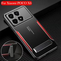 Original Case For Xiaomi Poco X6 Pro 5g Electroplated Metal Frosted Heat Dissipation Back Cover Case for XIAOMI POCO X6 PRO XIAOMI POCO X6&1PC juoda