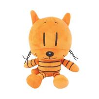 New Dog Man Plush Toy Dogman Petey The Cat Big Belly Captain Stuffed Animal Soft Doll Toy Anime Cartoon Plushie Birthday Gifts orange