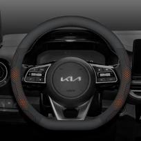 Anglies Pluošto Automobilio Vairo Dangteliai, skirti Kia K5, Sportage, Picanto, Xceed, Rio, Cerato, Soul, Carens black