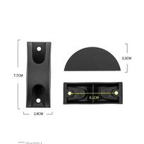 Multi-Size Suitcase Feet Pads Anti-Slip Durable Luggage Bottom Stand Replacement Parts for Daily Use 05 black