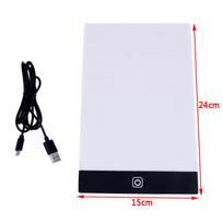 A5 led drawing tablet thin art stencil drawing board light box tracing table pad white