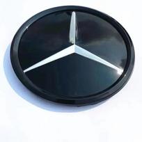 Skirta Mercedes-Benz W164 ML klasės Iki 2013 m. 185 mm 3D ABS logotipas Priekinių grotelių žvaigždės logotipas ženklelis veidrodinis dugnas