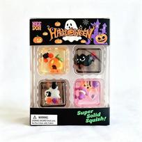 Needoh Mini 4-Pack Nice Cube Stress Relief Squishy Cube Anti-Anxiety Squeeze Fidget Toy,  New Holiday Gift Set