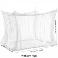 Large Outdoor Mosquito Net Tent Portable Mosquito Mesh Mosquito Net Shelter  Garden Backyard 210x200x250 1door balta