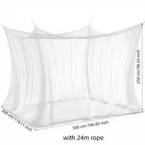 Large Outdoor Mosquito Net Tent Portable Mosquito Mesh Mosquito Net Shelter  Garden Backyard 300x500x250 2doors balta